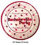 Discount Bachelorette Party Plates 9 inch  - LGBT Bachelorette Party Favors & Ideas